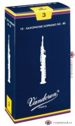 VANDOREN Plátky Traditional pro sopran sax, tvrd.4,0