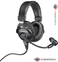 Audio-Technica BPHS-1 - Broadcast stereo headset, 3-pinovým XLRM