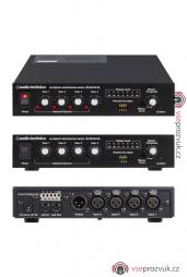Audio-Technica AT-MX341b - Automatický mixer vybavený 4 prepínatelnými mikrofonními nebo linkovými k