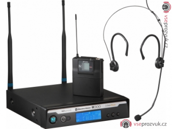 Electro-Voice: R300-E/A - bezdrátový náhlavní mikrofon UHF