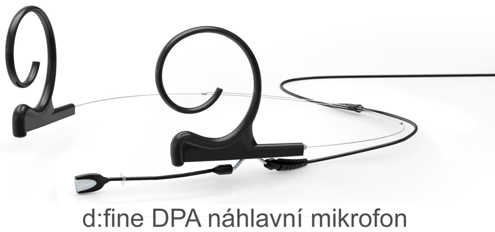 d:fine DPA serie náhlavní typ mikrofonu
