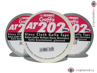 Advance Gaffa Tape AT202, 50mm/50m, černá