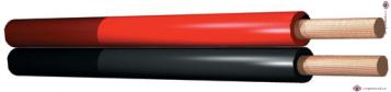 Kabel červeno-černý 2,5mm,  cena / m