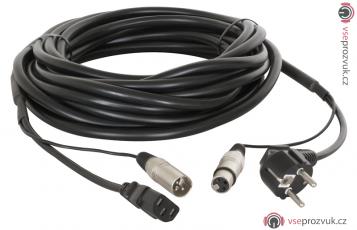 Power/Signal Cable Audio XLR 20m, napájecí a signálový kabel v jednom
