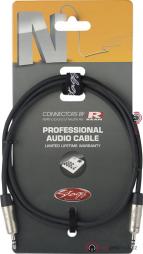 Stagg NAC6MPSR, kabel stereo mini Jack/mini Jack, 6m