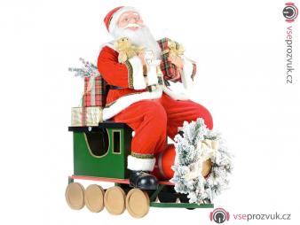 Santa s dárky, 90cm