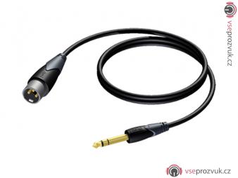 ProCab CLA724/3 - Jack 6,3 Stereo - XLR M - 3m