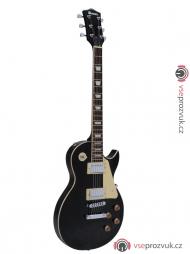 Dimavery LP-520, elektrická kytara, černá