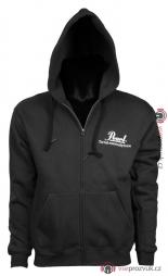 PEARL Hooded Zip Sweater Men Black - velikost S