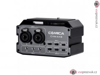 Comica Audio CVM-AX3 - XLR/6,35mm/3,5mm mixer pro DSLR