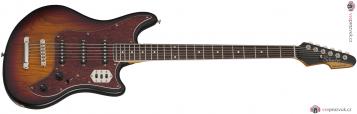 SCHECTER Hellcat-VI 3-Tone Sunburst Pearl