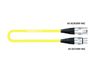 Sommer Cable mikrofonní kabel 15m - žlutý
