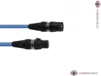 Sommer CABLE DMX cable XLR 3pin 5m blue