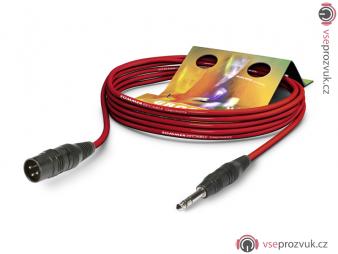 Sommer Cable SGFD-0300-RT - XLR Samec a Jack 6,3mm Stereo