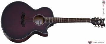 SCHECTER Orleans Stage Acoustic Vampyre Red Burst Satin