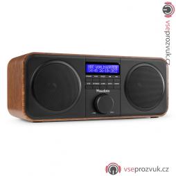 Audizio Novara stereo rádio FM/DAB+, dřevo