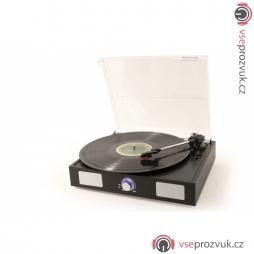 Fenton RP108B aktivní retro gramofon s USB, černý