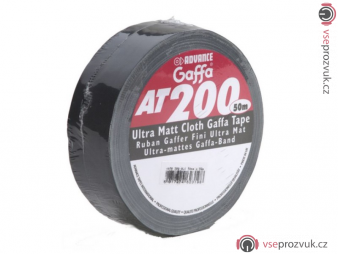 Advance Gaffa Tape AT200, 50mm/50m, černá