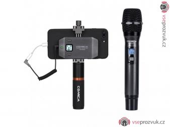 Comica Audio CVM-WS50H bezdrátový mikrofon na mobil rozhovory