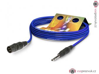 Sommer Cable SGFD-1000-BL - XLR Samec a Jack 6,3mm Stereo