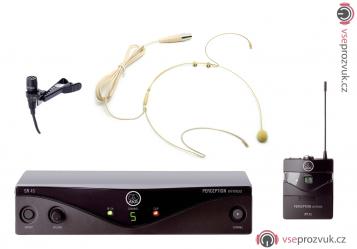 AKG WMS 45 + Klopový CK99L a Náhlavní mikrofon YPA