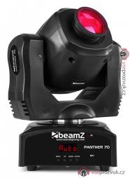 BeamZ LED otočná hlavice Panther 70, 1x 70W LED, IR, DMX