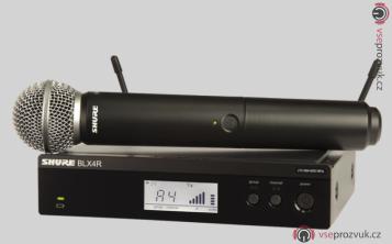 SHURE BLX24RE/SM58 H8E 518 - 542 MHz - Bezdrátový mikrofon SM58