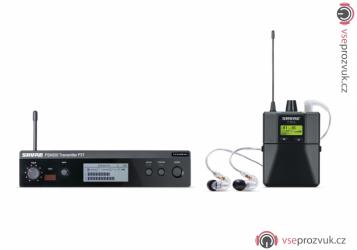 SHURE PSM 300 Premium - bezdrátový in ear odposlech a sluchátka SE215 (H20 - 518–542 MHz)