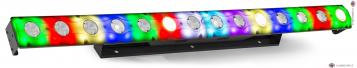 BeamZ Professional LCB14 LED BAR 14x 3W bílá + 56x SMD světelná lišta, Pixel Control