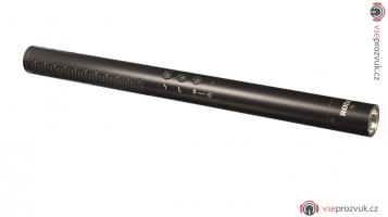 Rode NTG4 + puškový (shotgun) mikrofon na Li-ion baterii 150h + phantom