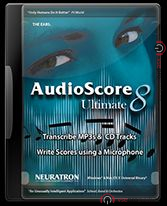 SIBELIUS AudioScore Ultimate 8