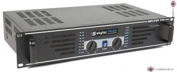 Skytec PRO-480 zesilovač, 2x240W/4Ohm | 2x140W/8Ohm, černý