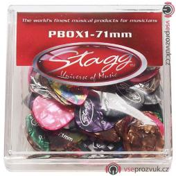 Stagg PBOX1-71, krabice trsátek 100ks, 0.71mm
