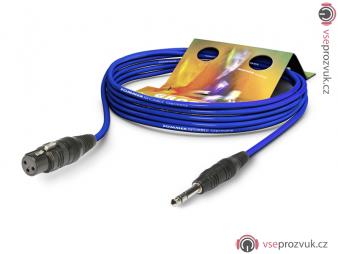 Sommer Cable SGFG-0300-BL - XLR Samice a Jack 6,3mm Stereo