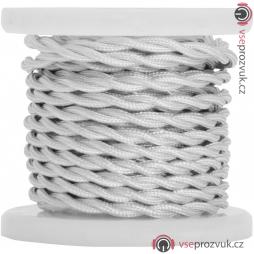 Lyyt B2WWh-5, retro napájecí kabel, 5m, bílý