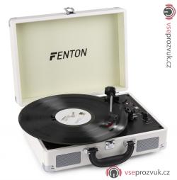 Fenton RP115D gramofon s USB, světle šedý kufřík
