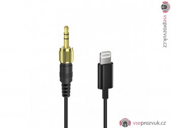 Kabel pro připojení přijímače s 3,5mm jackem na Lightning (Iphone)