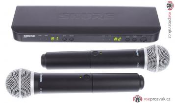 SHURE BLX288E/B58 K3E 606 - 630 MHz  - Bezdrátový mikrofon Beta 58