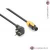 Power Dynamics CX14-1 Power Connector TR IP65 Schuko Cable 1,5M