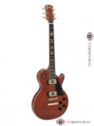 Dimavery LP-700 elektrická kytara, medová s vysokým leskem