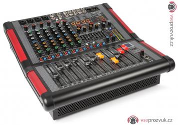 Power Dynamics PDM-S804A 8-Channel Stage Mixer with Amplifier