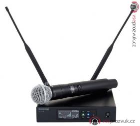 SHURE QLXD24/SM58 H51 534 - 598 MHz - Bezdrátový mikrofon SM58