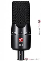 sE Electronics X1 A - XLR kondenzátorový velkomembránový mikrofon
