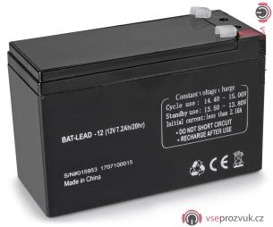 Skytronic Rechargeble Lead-Acid Battery 12V 7.2AH