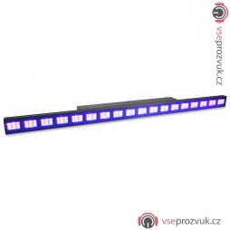 BeamZ LCB48 UV LED Bar DMX, 18x 3W UV