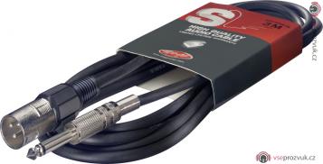 Stagg SAC3PXM DL, kabel XLR/JACK, 3m