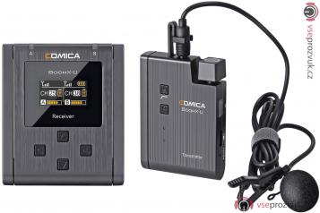 Comica BoomX-U U1 - bezdrátový klopový mikrofon pro video (mikroport)