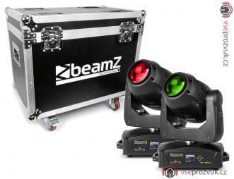 BeamZ Professional Ignite 180B LED Beam Moving Head Sada 2ks s přepravním casem