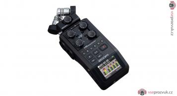 Zoom H6 Black - vícestopé profesionální nahrávací zařízení / Rekordér / Mixer