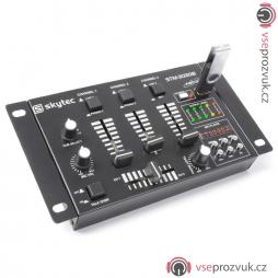 Skytec STM-3020 mini mixáží pult s MP3 přehrávačem